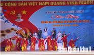 Sôi nổi chương trình văn nghệ chào mừng Đại hội Đảng bộ Quân khu lần XVI
